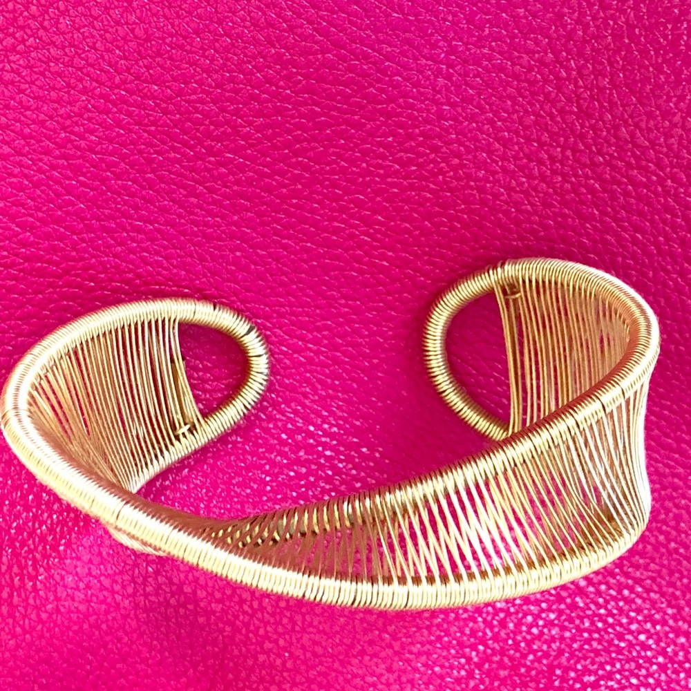TANA ACTON 14kt. GOLD FILLED CUFF. NWOT